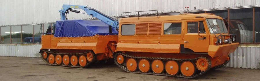 Floating Crawler Snow and Swamp Vehicle TTM 4902GM