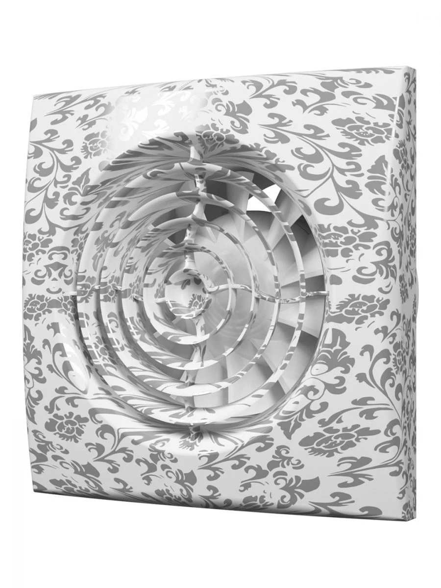 Ceiling Mount AURA Fan with 2 Speeds, D150, White Design