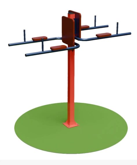 Double Parallel Bars for Outdoor Training
