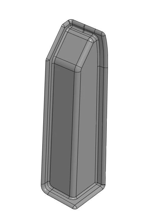 غطاء بلاستيكي مفرغ للقناة 5299-5403202-31