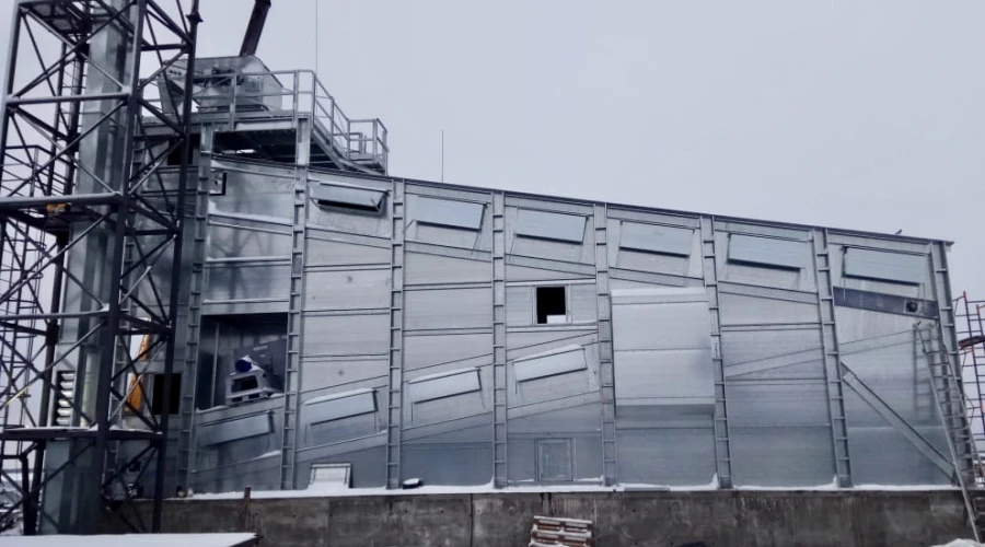 Dual Continuous Flow Grain Dryer SGH-40