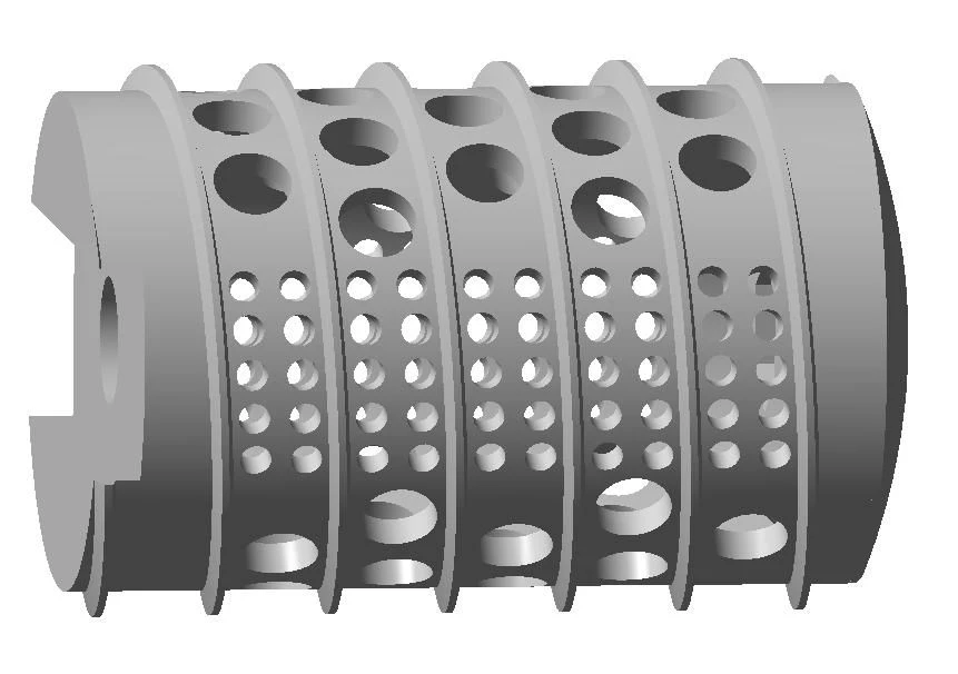 إدخال بين الفقرات بقطر 14 مم، وطول 20 مم