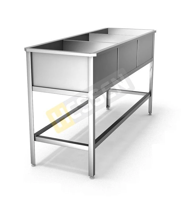 حوض غسيل ثلاثي الأقسام VMO 3/53