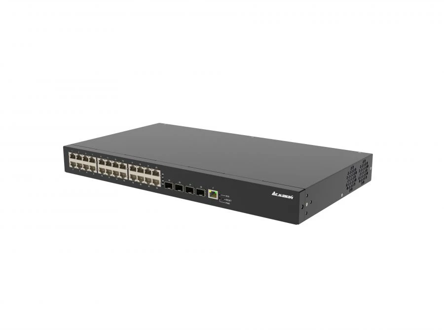 مفتاح Ethernet L2/L2+ مع دعم PoE - أكماناي-2028PGE-S