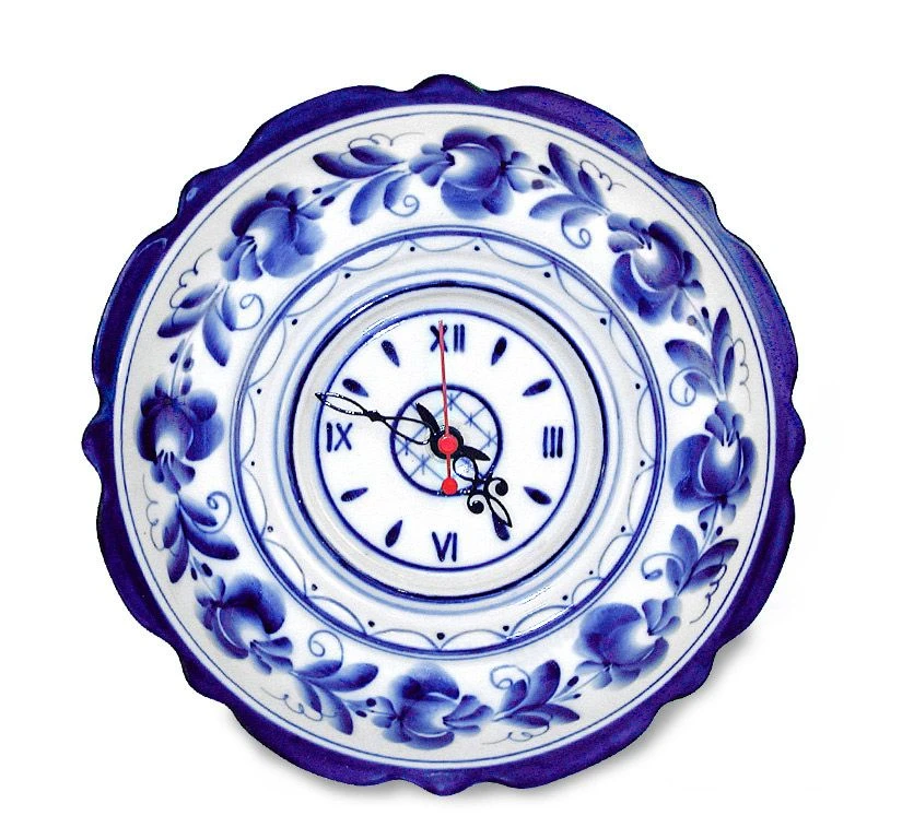ساعة حائط خزفية زهرة الأقحوان 993005910
