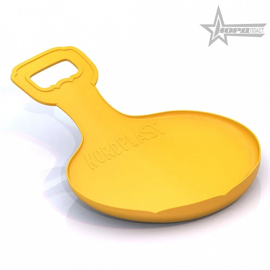 Classic Snow Sleds with Comfortable Handle - Nordplast