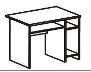 مكتب كمبيوتر سلسلة "ستايل بلس