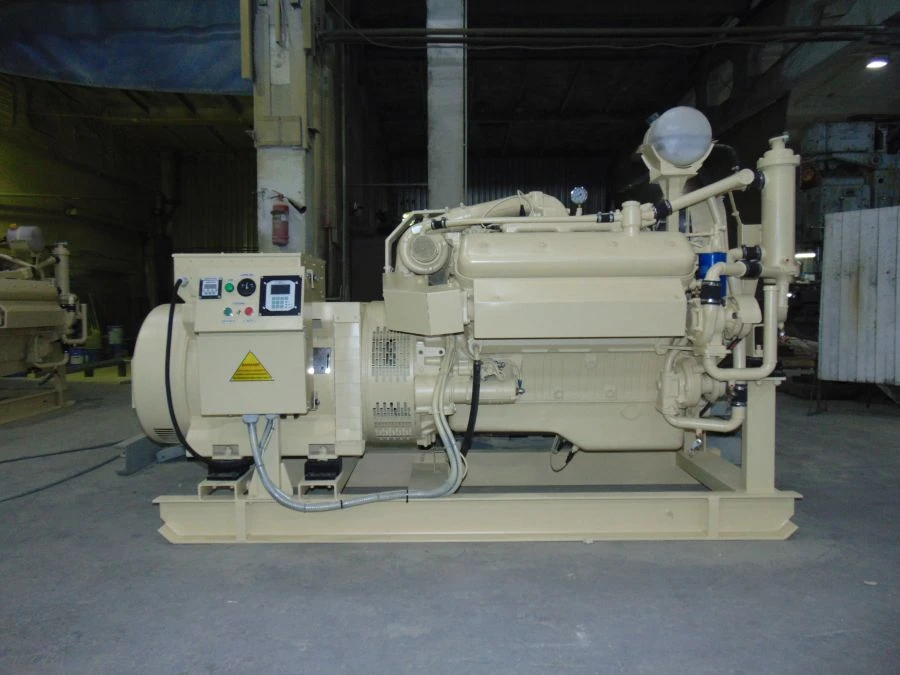 Marine Diesel Generator DГ200-1А-230 - Compliant with Russian River Register
