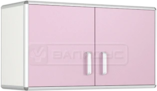 Wall-Mounted Cabinet SHN-3KN with Rounded Aluminum Frame