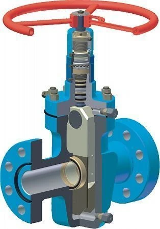 Full-Passage Gate Valve with Single Plate Disc, Type ZMS