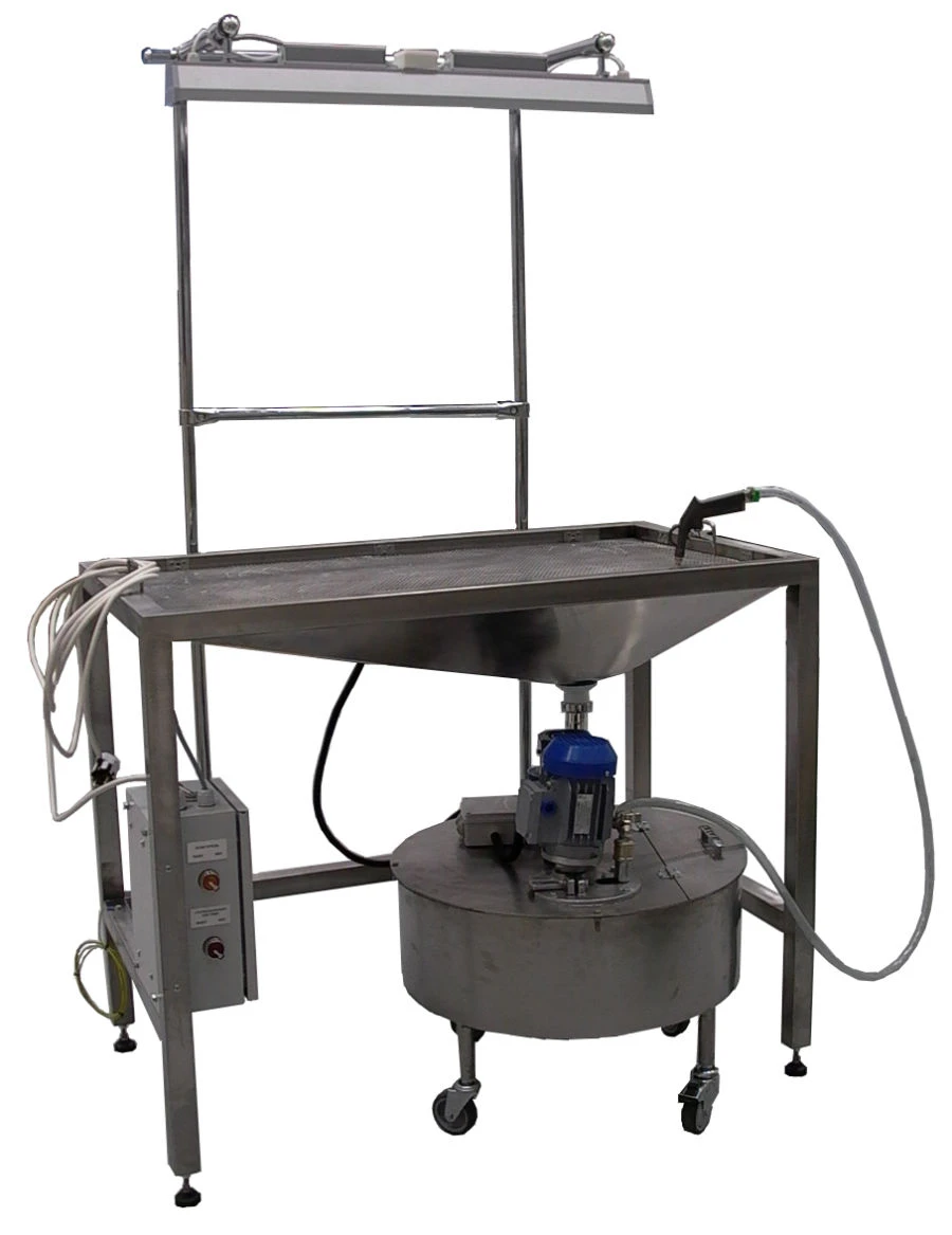 طاولة تفتيش للسيطرة على مسحوق المغناطيس ErMag SPS-40