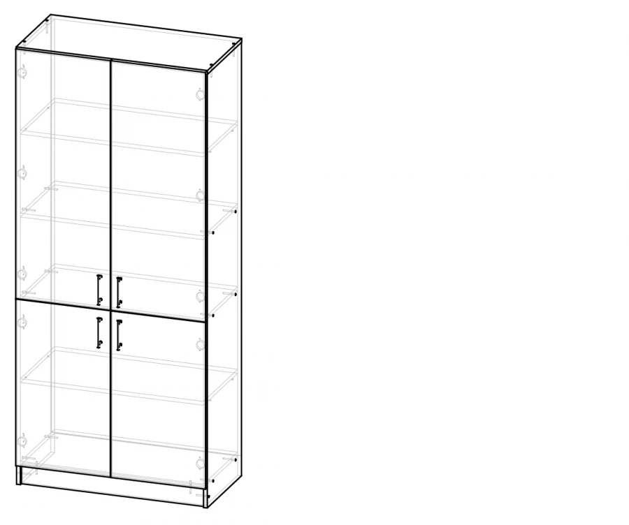 Office Storage Cabinet Type 2 SHK 1 ZC