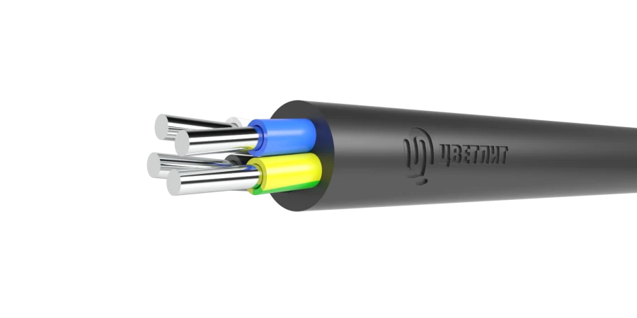 High-Temperature PVC Insulated Power Cable 660V AVVG-As 2x25