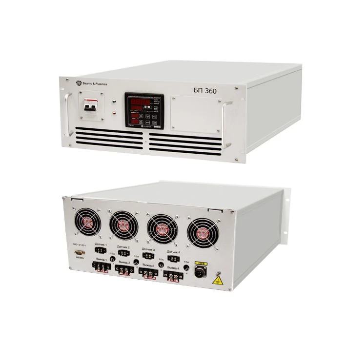 Power Supply for Low Temperature Evaporators up to 1 kW, Four-Channel