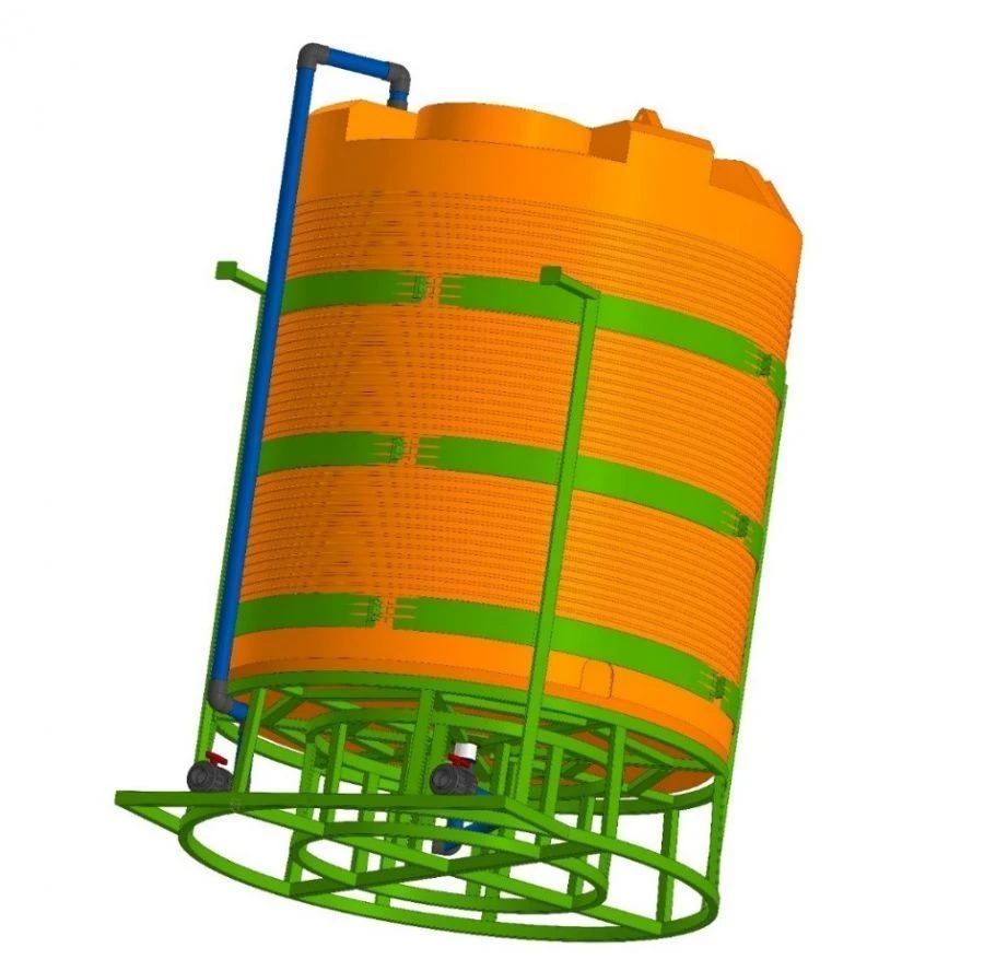 نظام تخزين المياه "كاسيت 10000x1S2