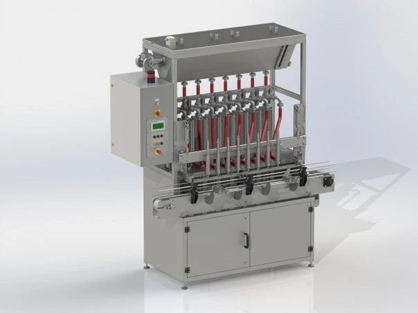 Linear Filling Machine AN-L for Liquid and Viscous Products