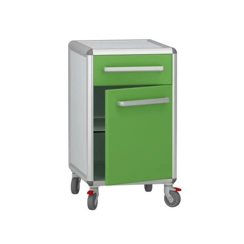 Medical Mobile Cabinet for Storage, Model DM-1-107-02.K2.F1