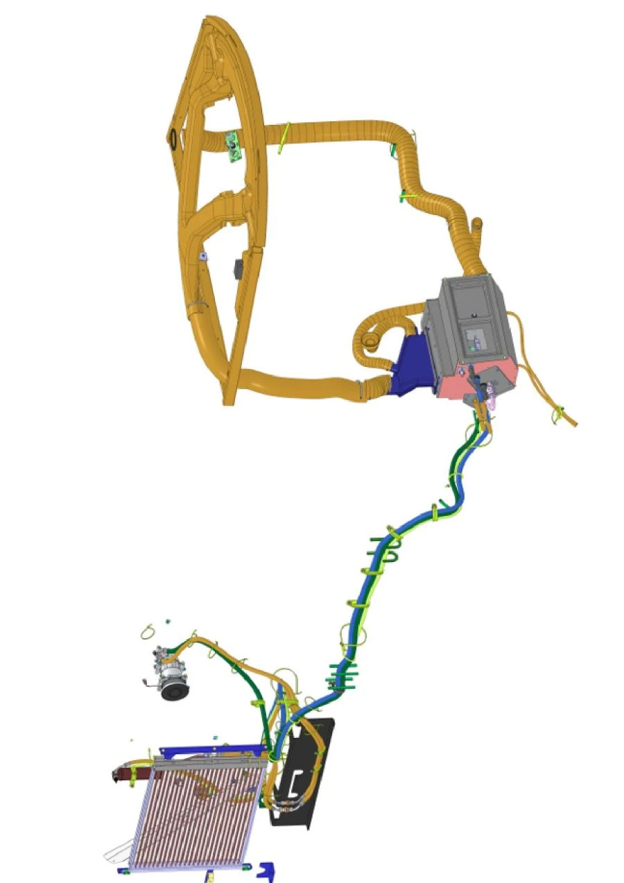 Climate Control System for Grain Harvester RSM-161 "August 23BS-RSM-161-09