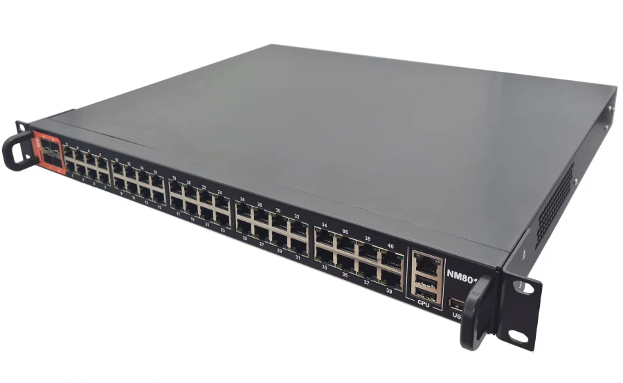 Managed Industrial Ethernet Switch 19" Rackmount NM801