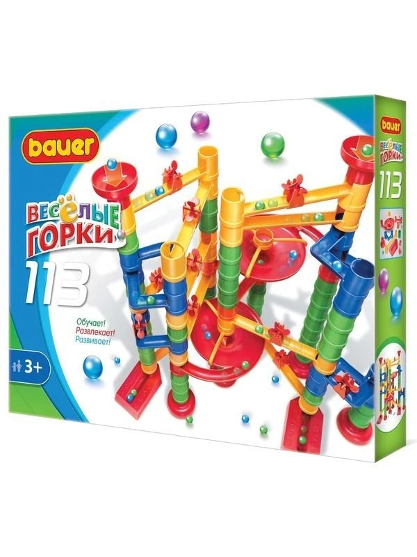 STEM Building Set "Funny Slides" 113 Pieces Model 609