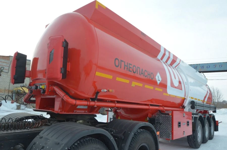 Round Cross-Section Tank Semi-Trailer PTC-3/6-3/12-23-6, Modification 92393-0000010P