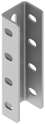 U-Profile Reinforced Connector BSUL 7 - 200x61x45 mm