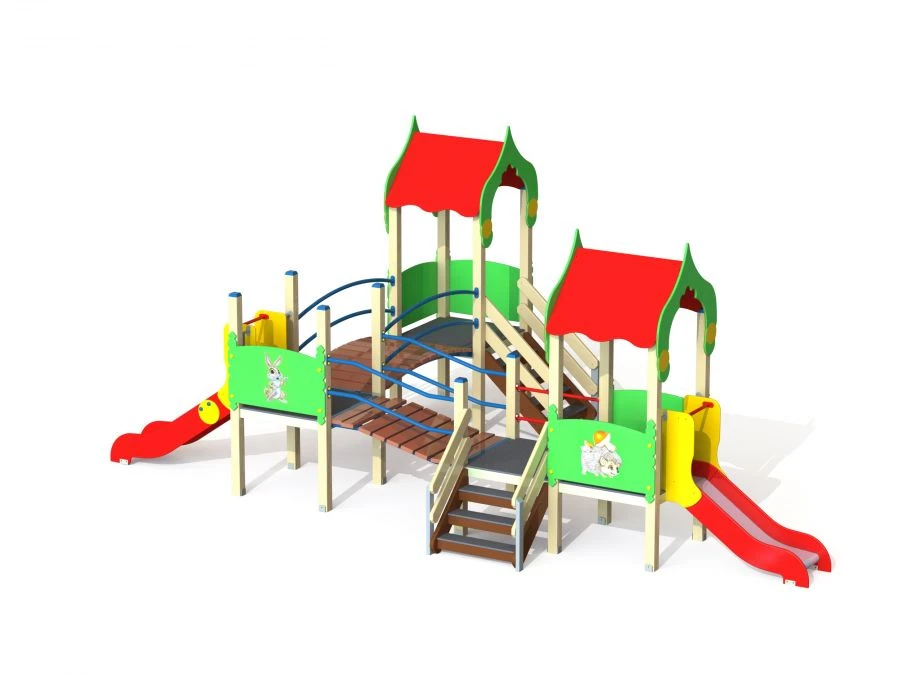 Children's Play Complex DIC 3.174, Height 900mm, Height 700mm