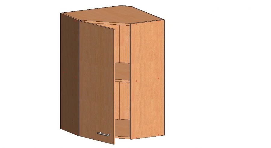 Corner Wall Cabinet - Model SHNG