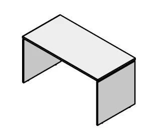 Office Desk Set "Rio Base" - Straight Table