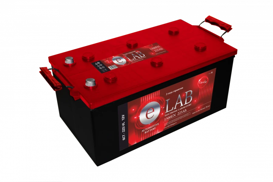 Lead Acid Battery for Starting Internal Combustion Engines 6ST-225 "ELAB