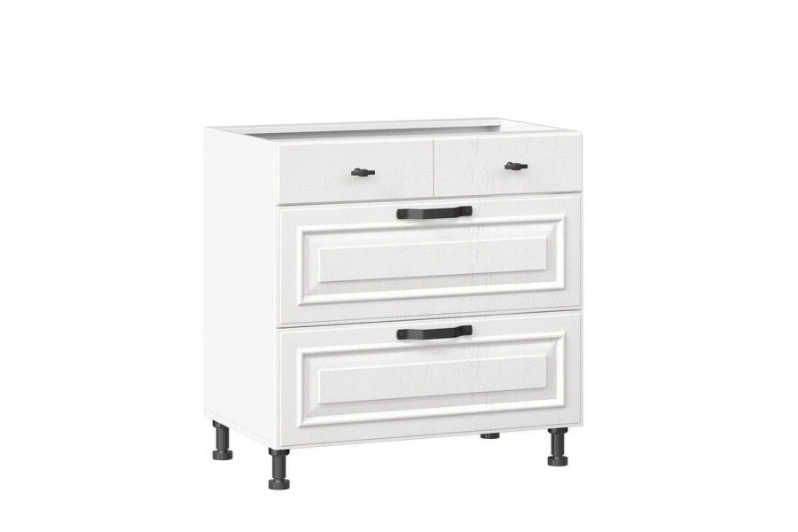 Luxurious Kitchen Cabinet with 3 Drawers, Type 4, Model LD.270200.000