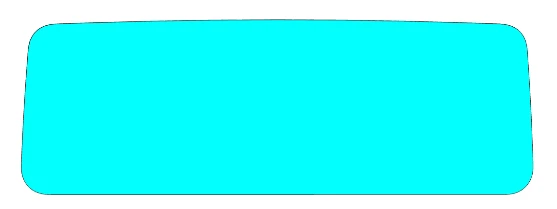 زجاج خلفي GAZ Next (لون C) كود 88590TRWCLN