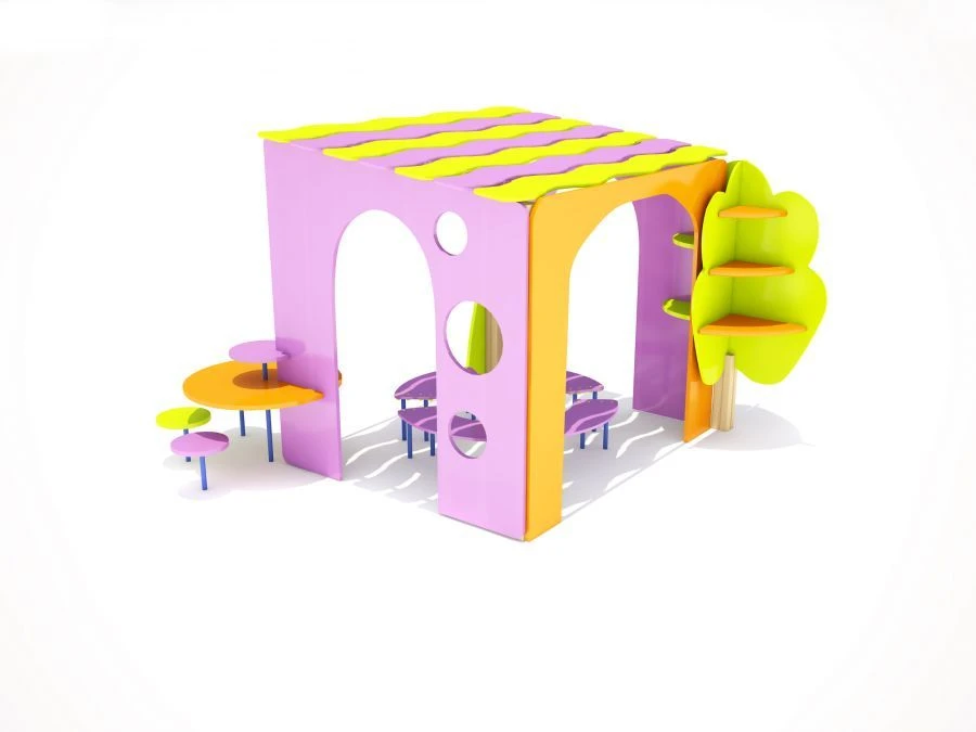 Outdoor Play Module for Children - Model DOU 5.04