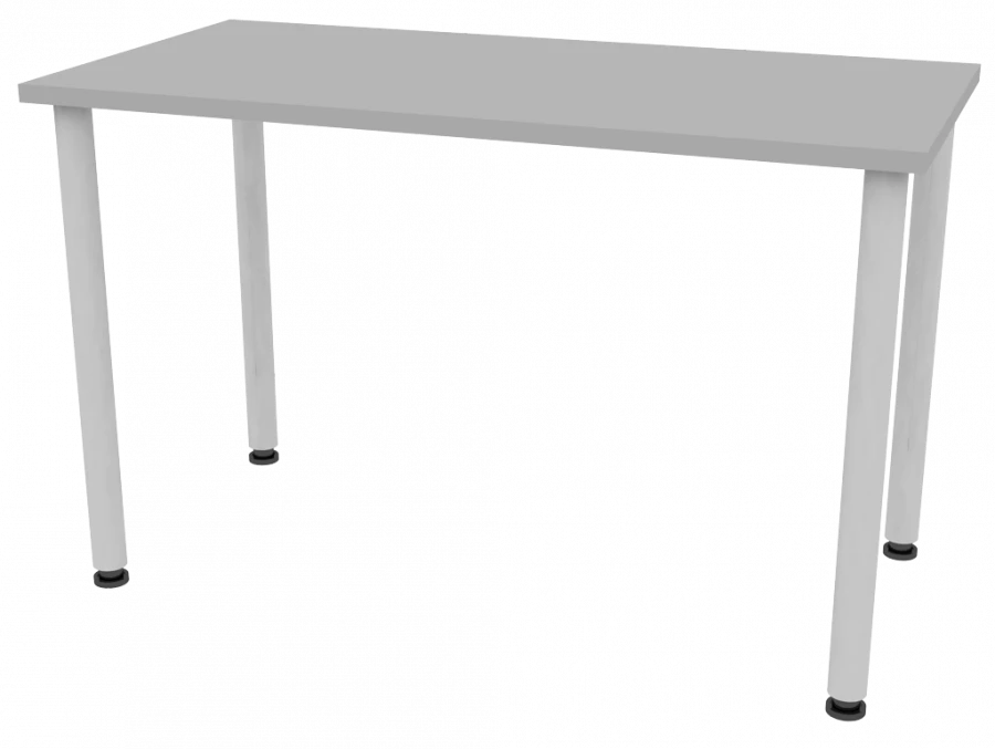 Round Leg Table 1200x600x760mm