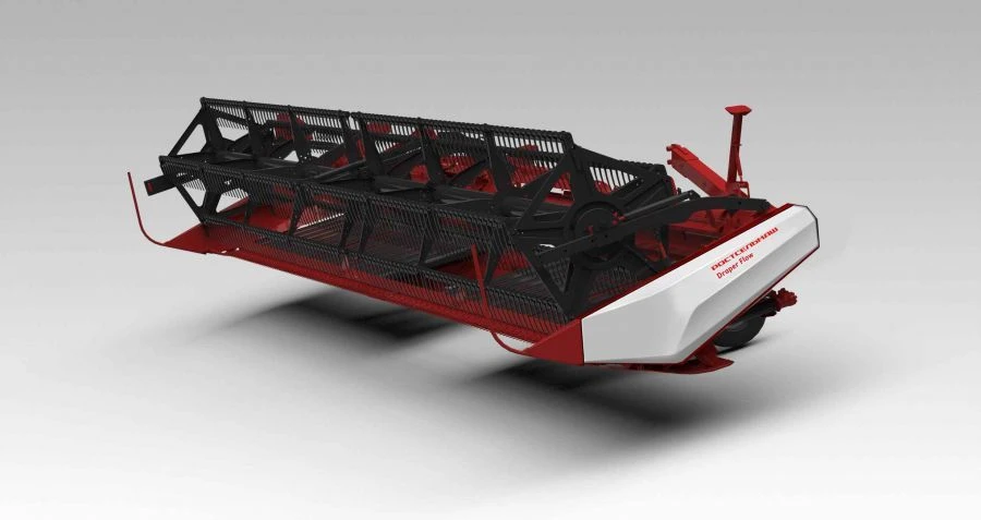 Draper Flow 1250 Transporter Mower KVT-2