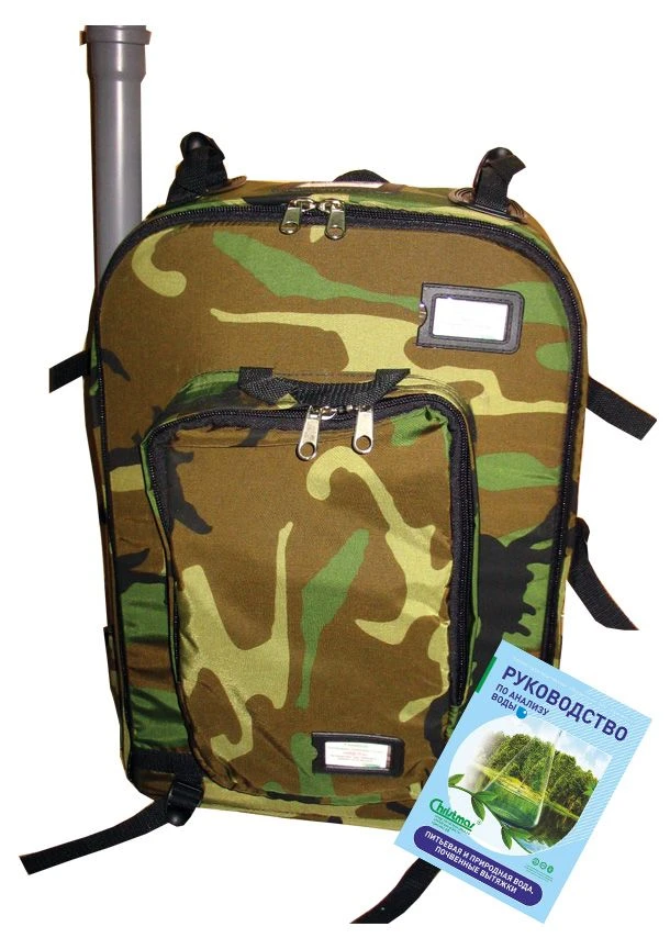 مختبر ميداني محمول لدراسة المياه (NKV-Rm)، 18 مؤشر مع دليل