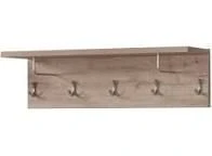 رف أطفال مع خطافات للملابس