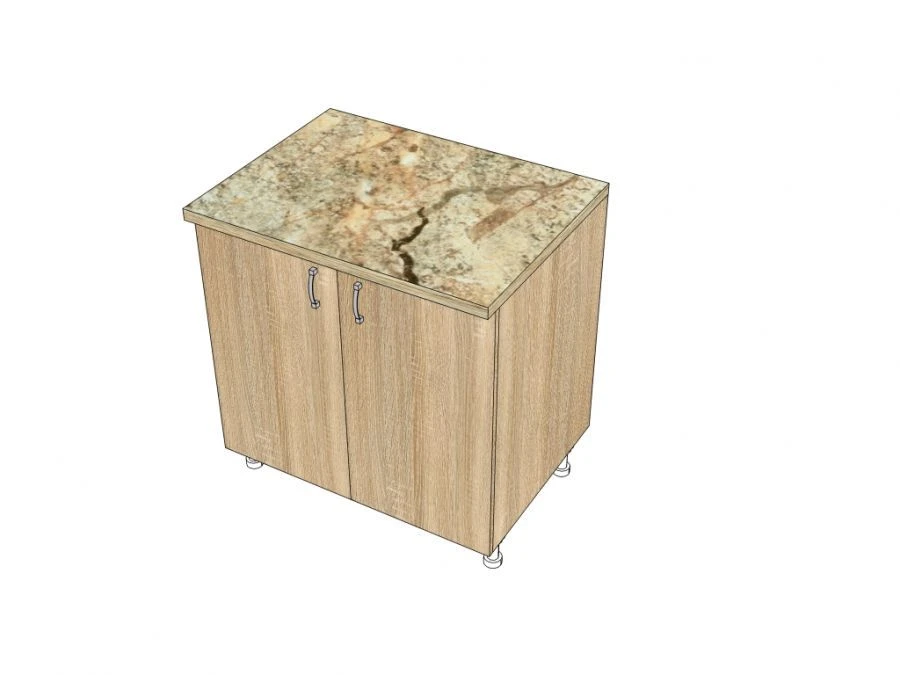 طاولة مطبخ ببابين