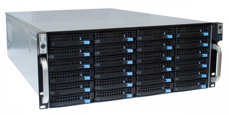 Network IP Video Server for 80 Cameras - Domination IP-80PHV-24-HS