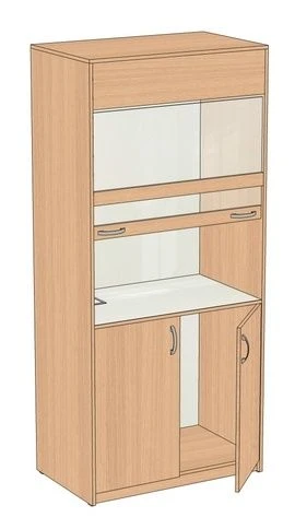 Wall-Mounted Exhaust Cabinet 820*550*2000 mm SHVPs