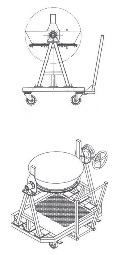 Transitional Channel Storage Trolley TG-Spec1 PC-PM