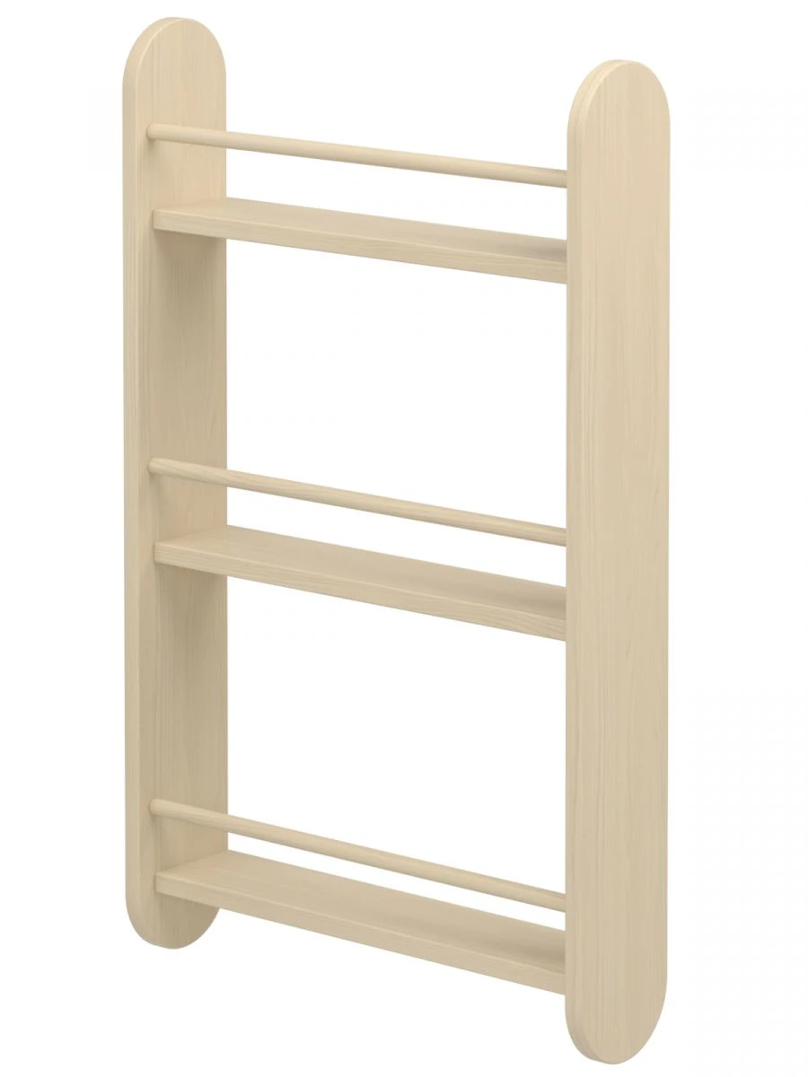 Functional Wall Shelf 53x84 for Kids - 3 Tiers