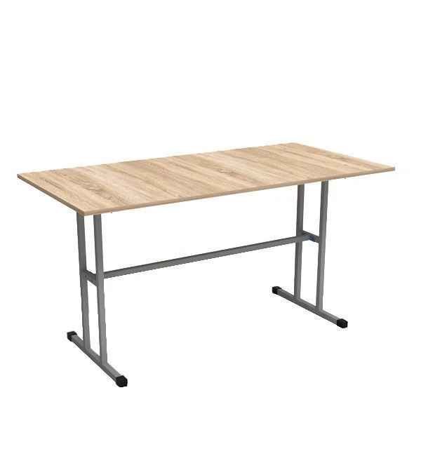 Stylish Table with Metal Frame - STL73