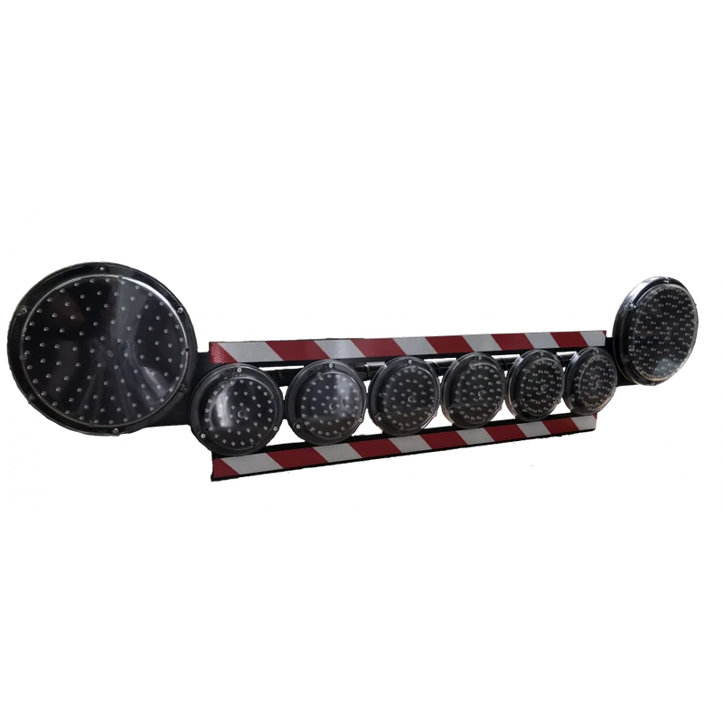 LED Barrier with Yellow Modules 100mm - SB-M-6(2)-100