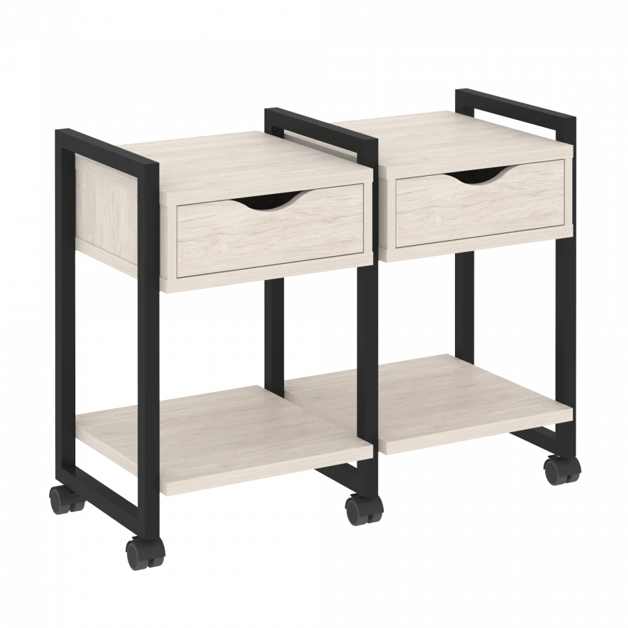 Wooden Office Cabinets Loft Design