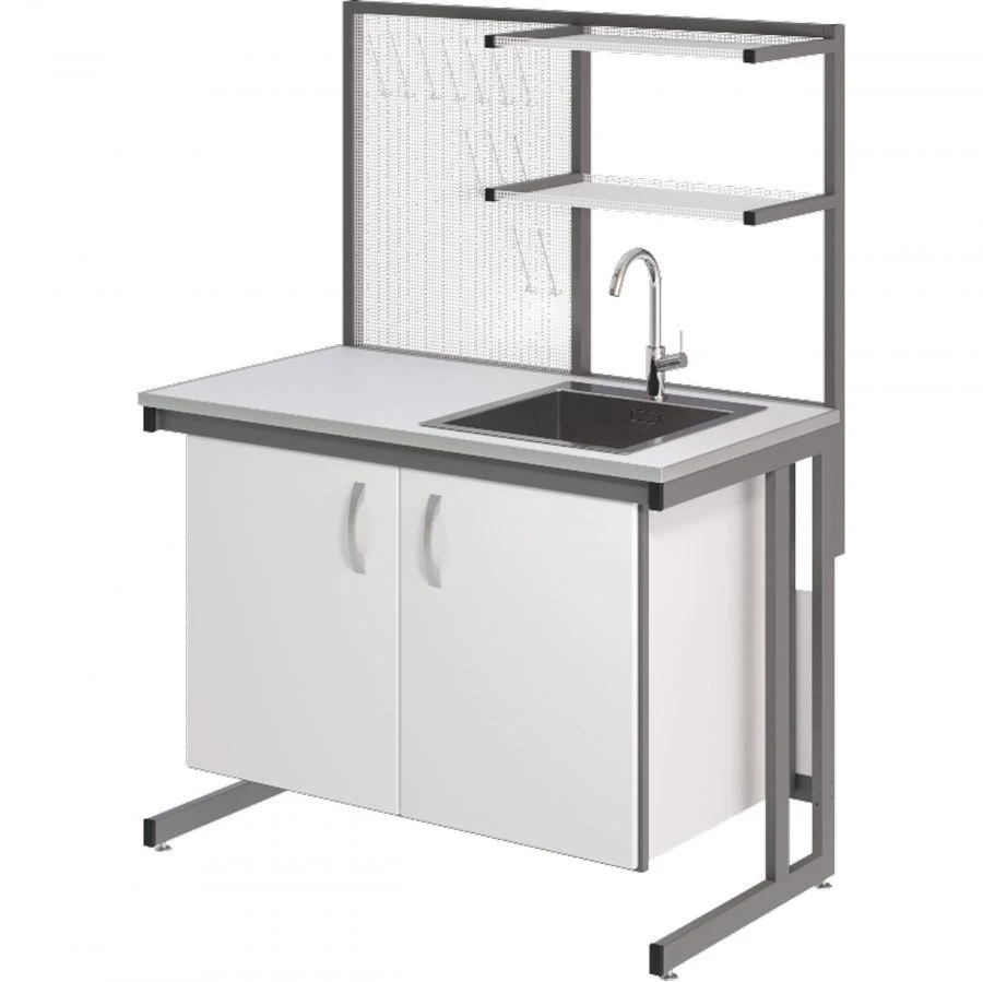 Laboratory Workbench Series SM with Sinks and Accessories