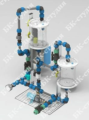 Laboratory Water Tower Installation - Educational Model
