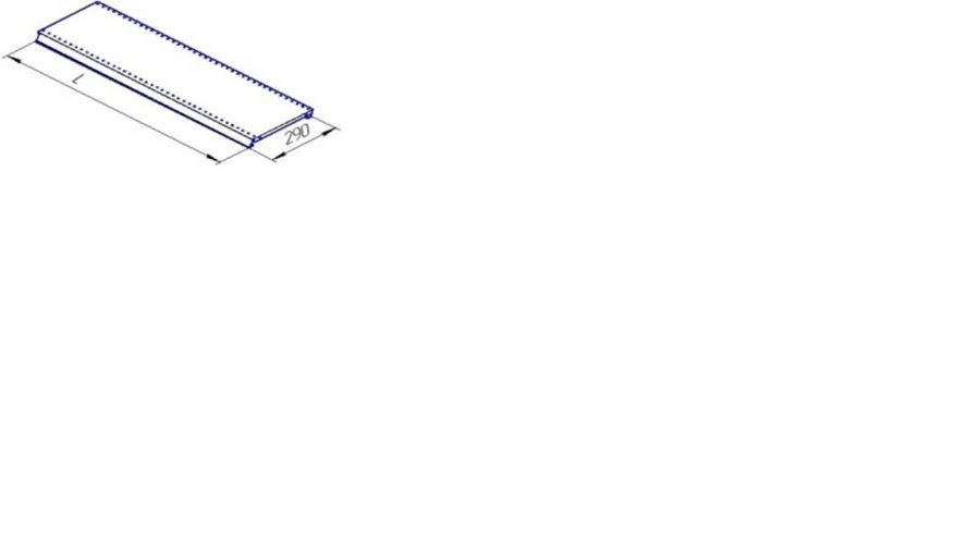 Display Shelf 30x91.5 cm for Retail Stands