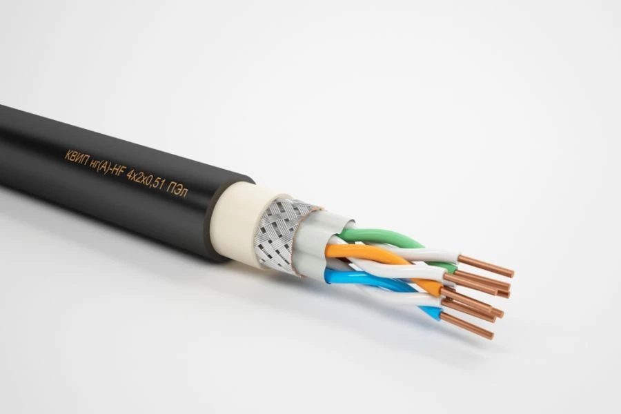 Fire-resistant twisted pair cable, KVIP ng(A)-FR xx ETK