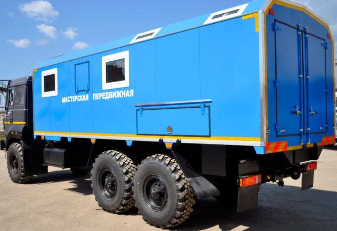 Workshop Vehicle with Equipment on Ural 4320 Chassis Model 676210